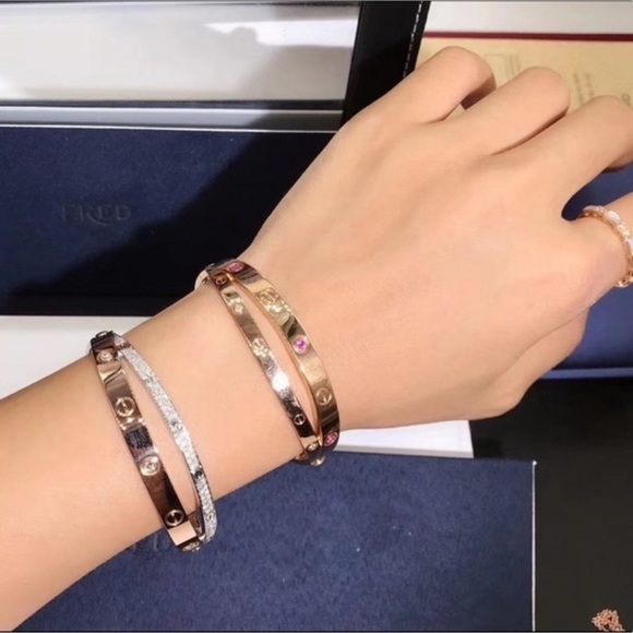 NEW Generic Love Bangle Bracelet with Screwdriver in Rose Gold - Picture 6 of 7